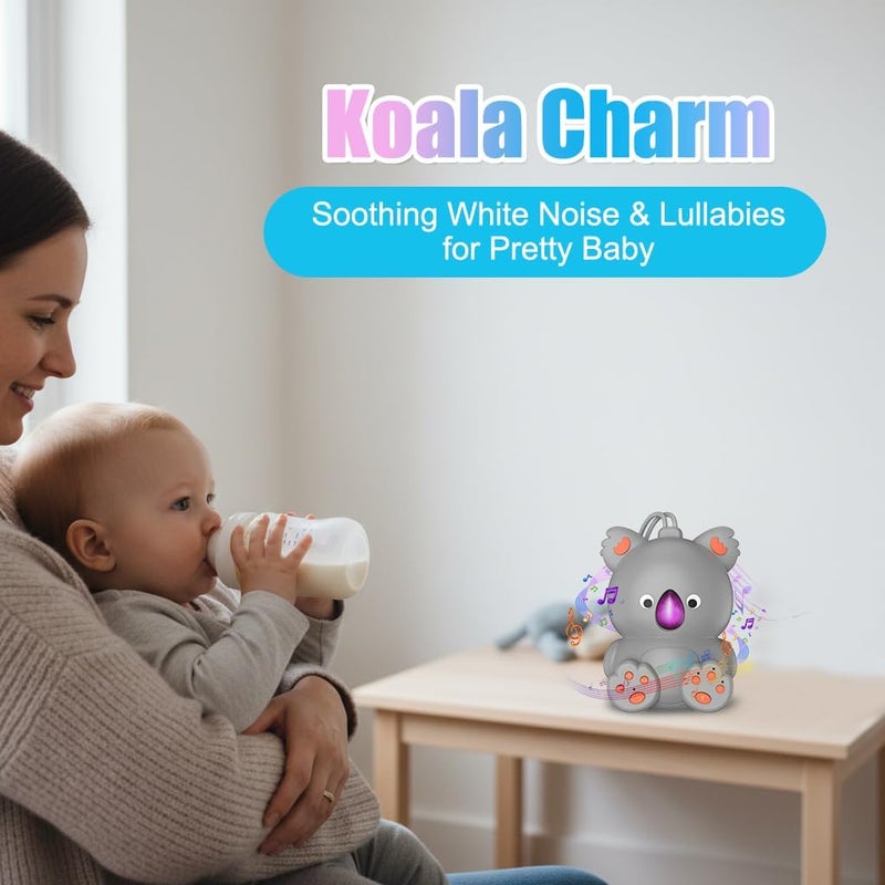 Junificent Baby Sound Machine & Bluetooth Speaker | White Noise Machine for Infants with Non-Looping Soothing Sounds, Portable Sleeping Music with Timer for Nursery, Travel & Home - Image 4